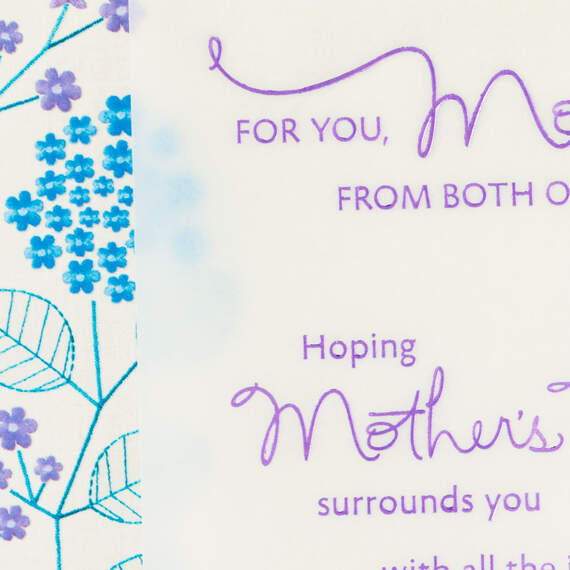 Joy and Beauty Mother's Day Card for Mom From Both of Us, , large image number 4