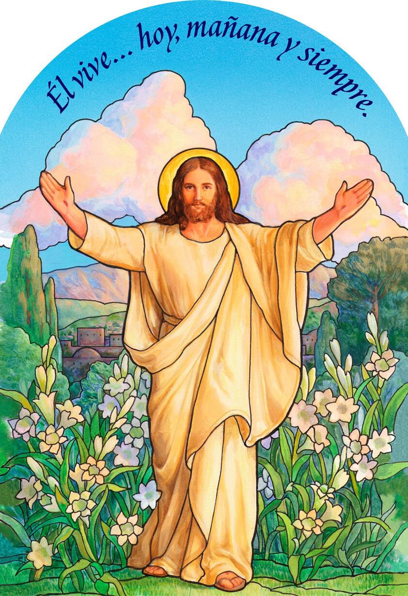 He Lives Spanish-Language Easter Card for Anyone