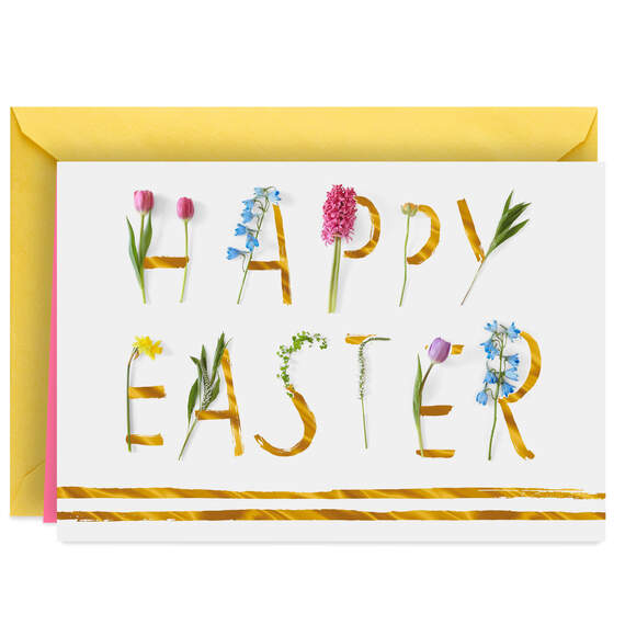 A Blossoming of Beautiful Moments Easter Card