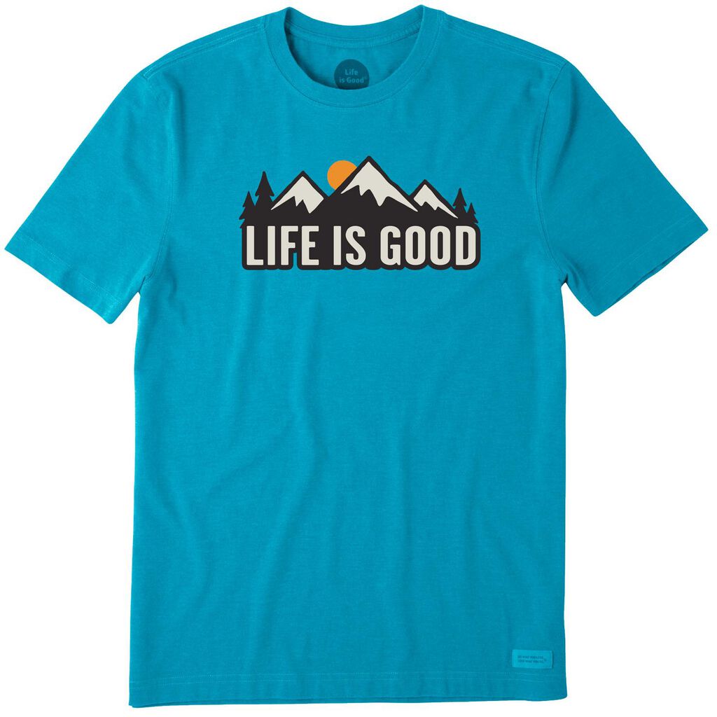 Life Is Good Men S Mountain Life T Shirt Clothing Hallmark