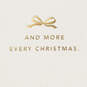 Love You More Mistletoe Romantic Christmas Card, , large image number 2