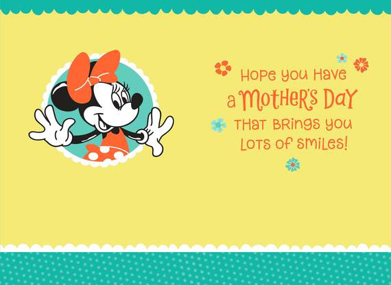 Minnie Mouse Mother's Day Card for Aunt, , large image number 2