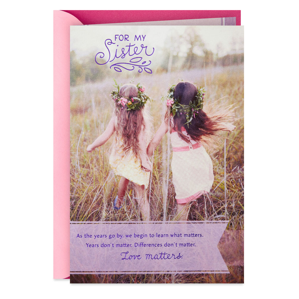 You Matter to Me Birthday Card for Sister Greeting Cards Hallmark
