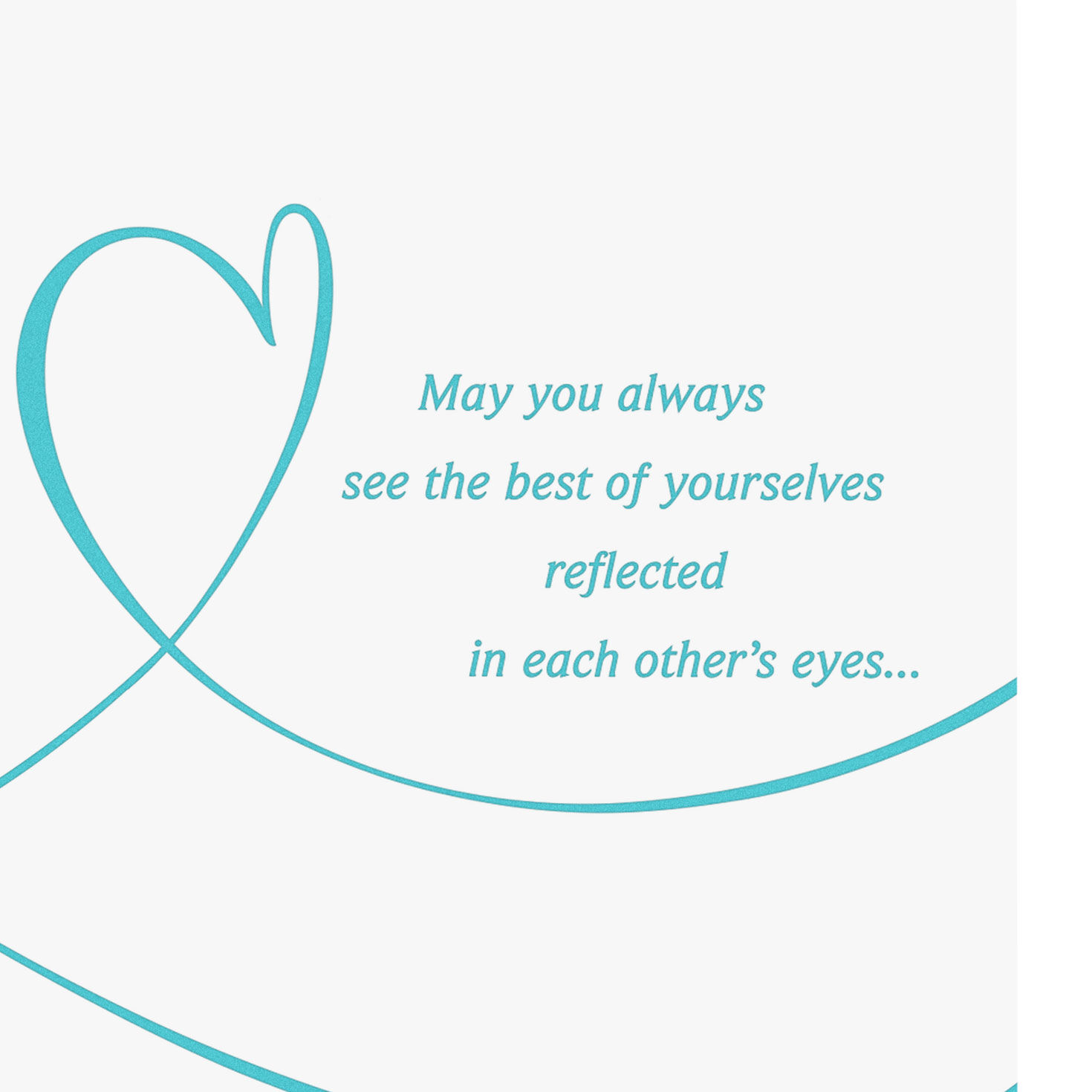 Neverending Love Story Wedding Card, , large image number 2