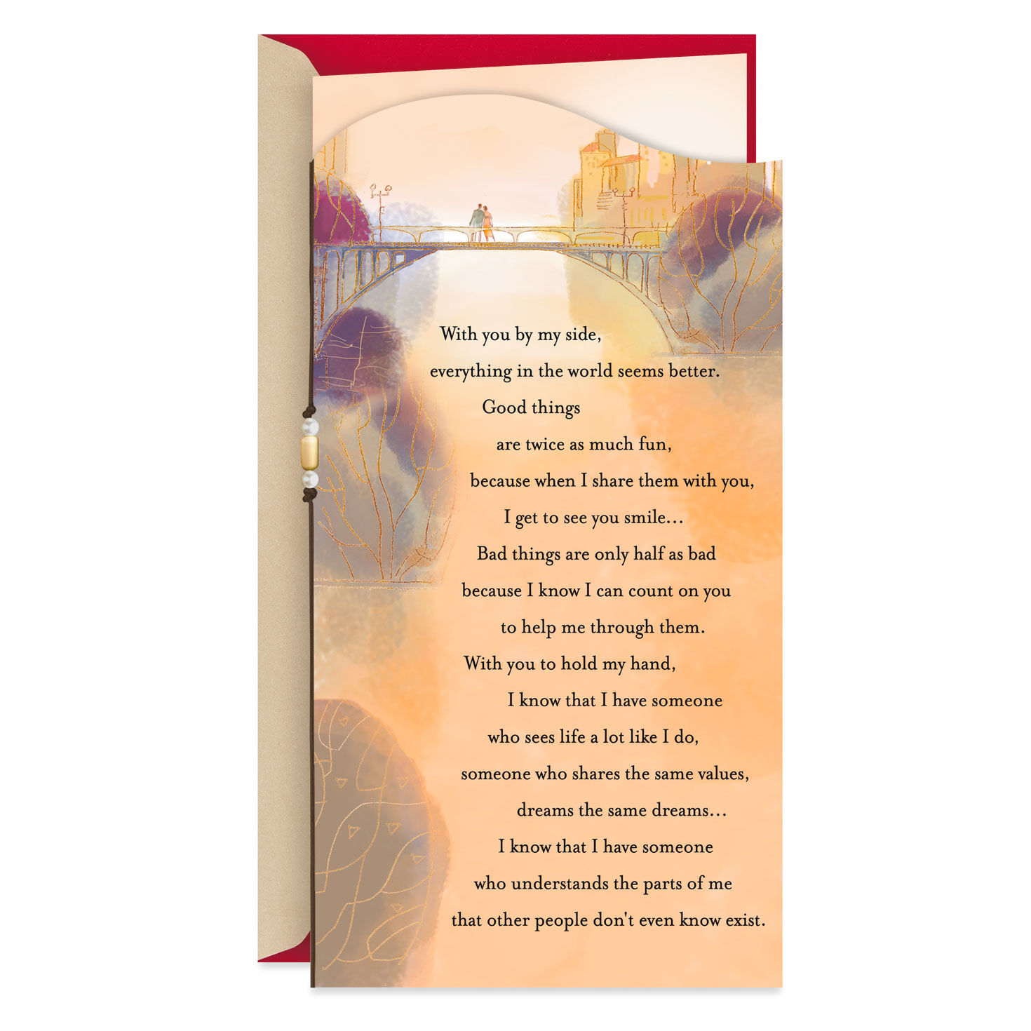 My Love, My Best Friend Romantic Sweetest Day Card