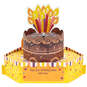 Chocolate Cake Musical 3D Pop-Up Birthday Card With Motion, , large image number 3