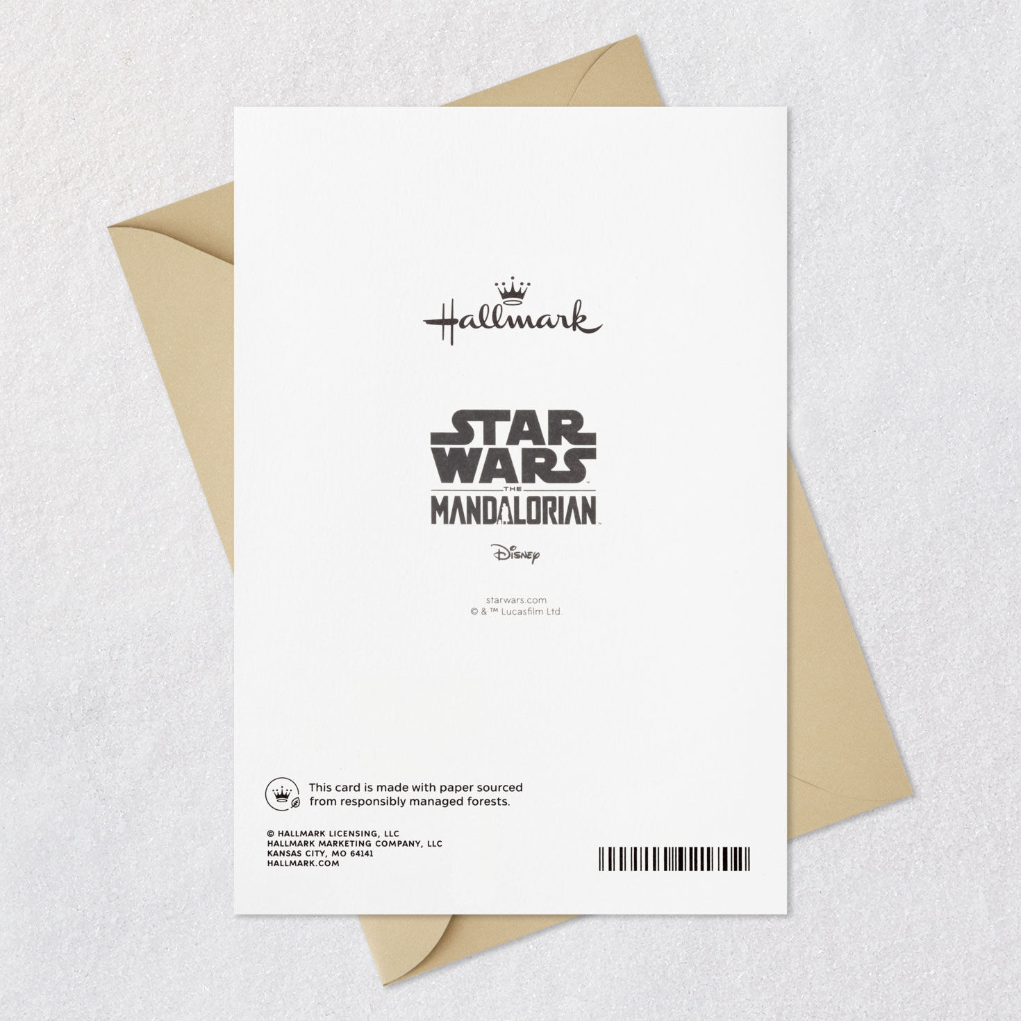 Star Wars: The Mandalorian&trade; and Grogu&trade; Father's Day Card for Daddy, , large image number 7