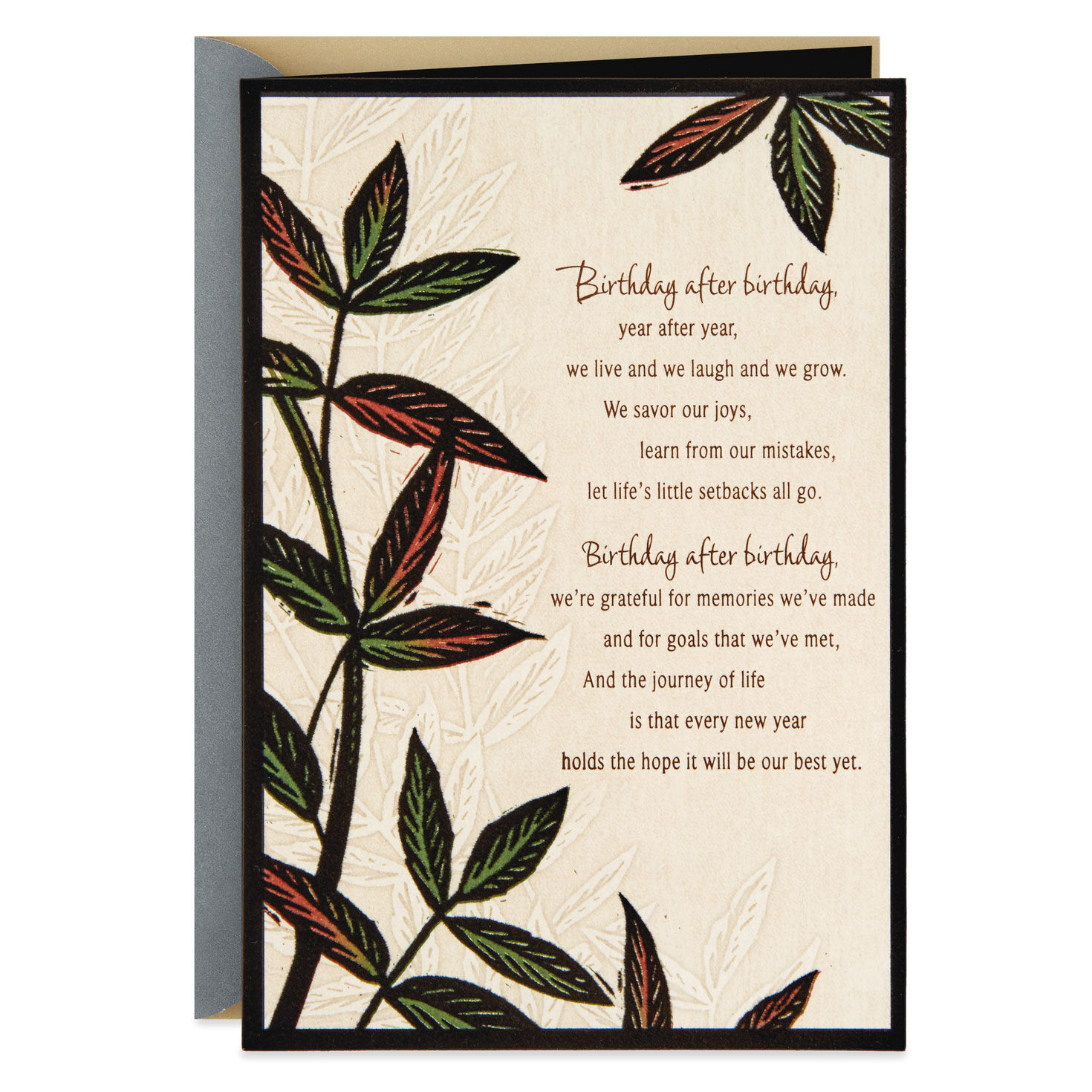 Year After Year Poem Birthday Card - Greeting Cards - Hallmark