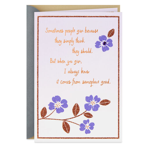 Dogwood Blooms From the Heart Thank-You Card, 