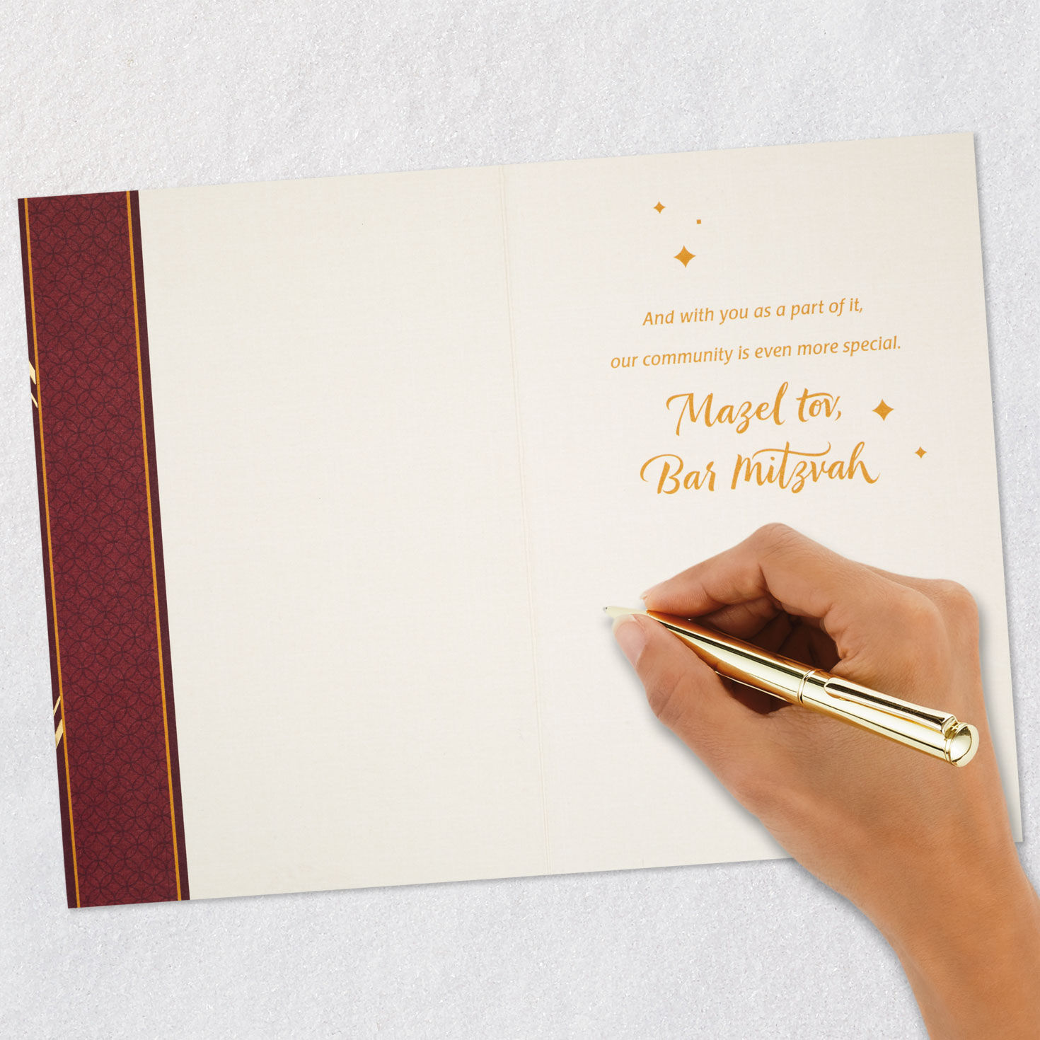 Rooted in Our Faith and Traditions Bar Mitzvah Card for only USD 3.59 | Hallmark