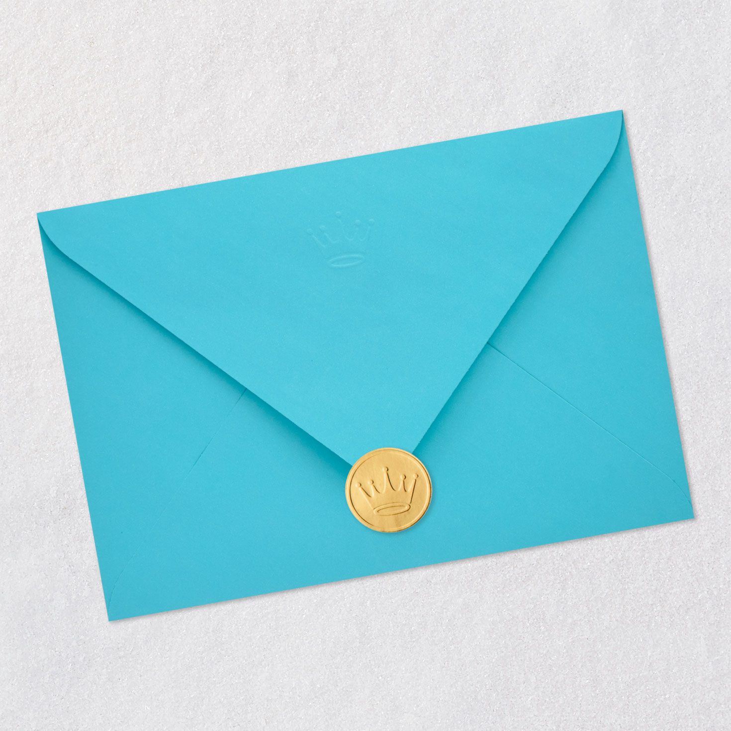 Blue and Gold Hexagons Congratulations Card  image number 8