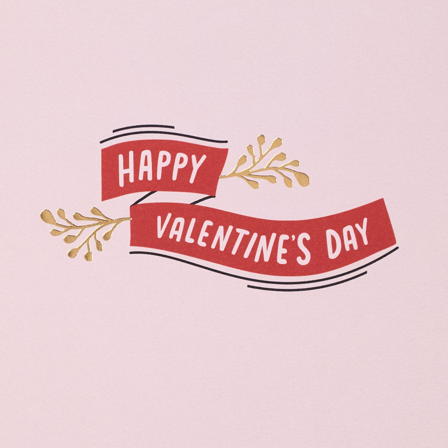 Whimsical Lettering Valentine's Day Card for Him Sentiment image number 3