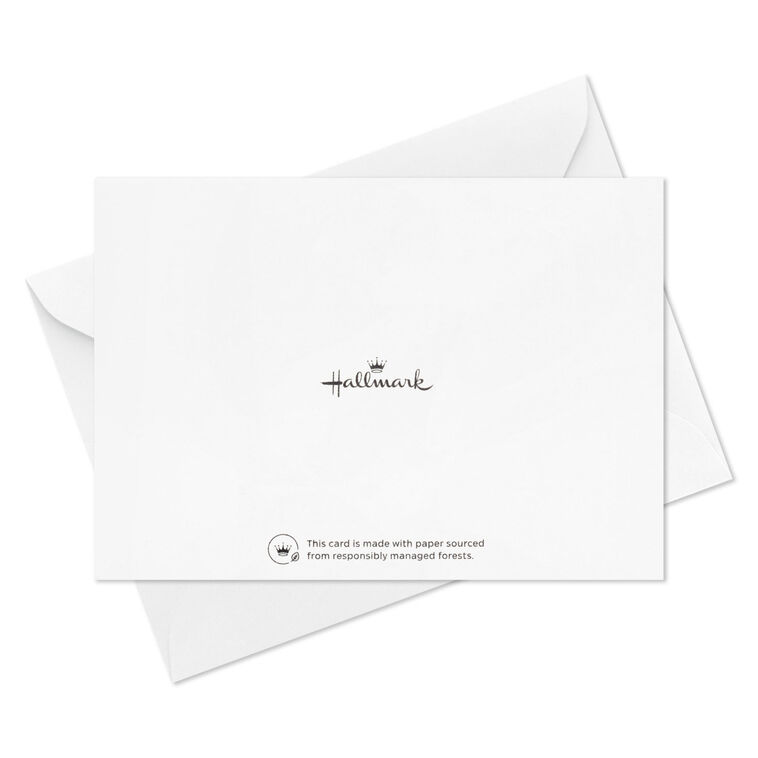 Gold and Black Geometric Thank You Notes Pack Card Back with Envelope image number 5