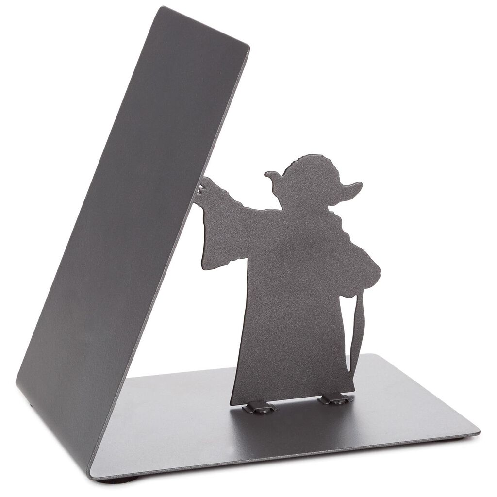 Star Wars Yoda Metal Bookend Desk Accessories Hallmark Star Wars Yoda Metal Bookend