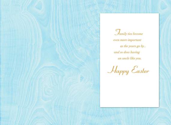 Fern Frond Uncle Easter Card, , large image number 2