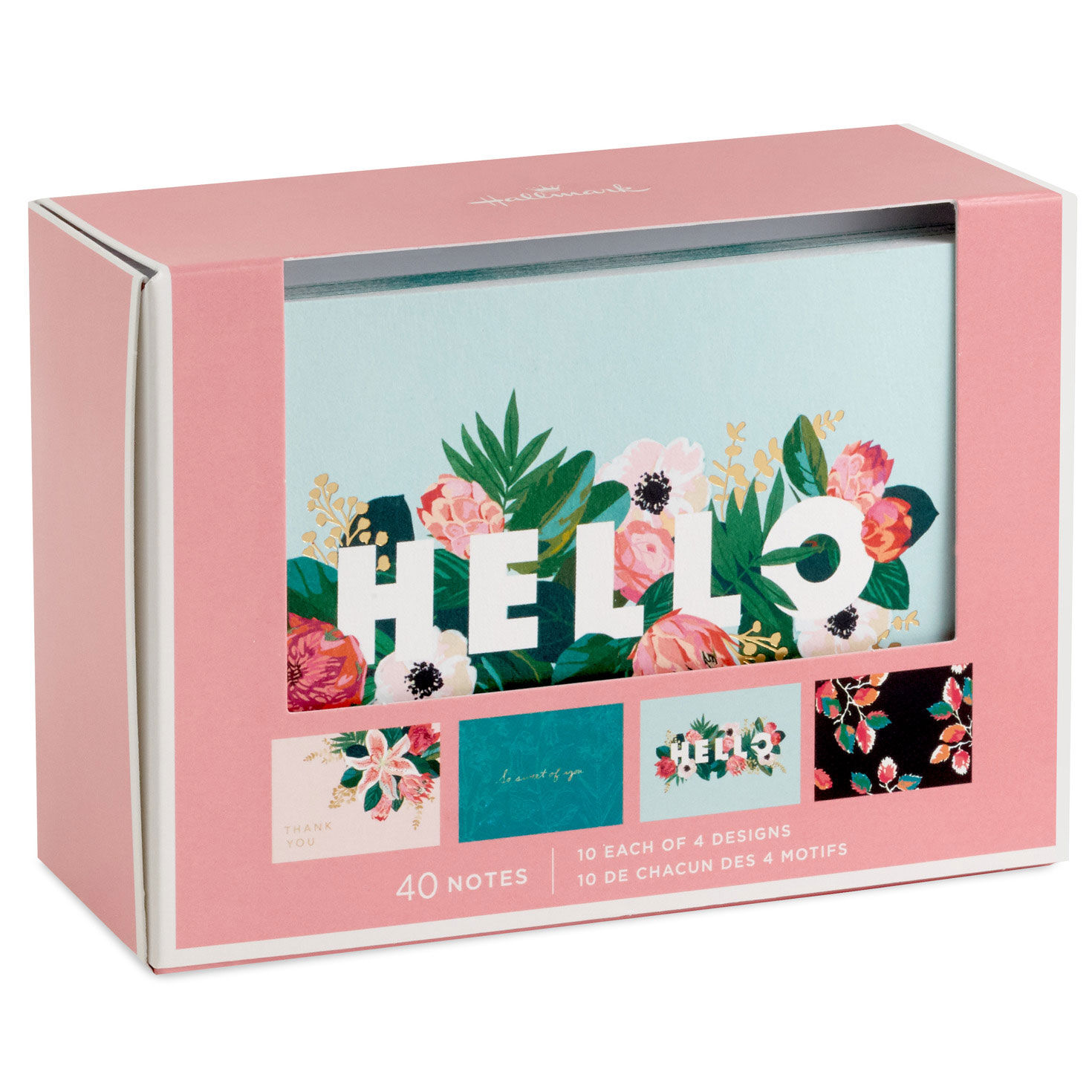 Thoughtful Florals Boxed Blank Notes Assortment, Pack of 40, , large image number 2