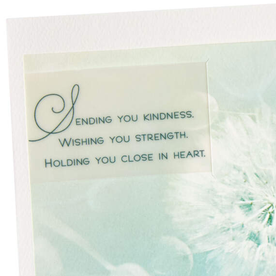 Holding You Close in Heart Sympathy Card, , large image number 4