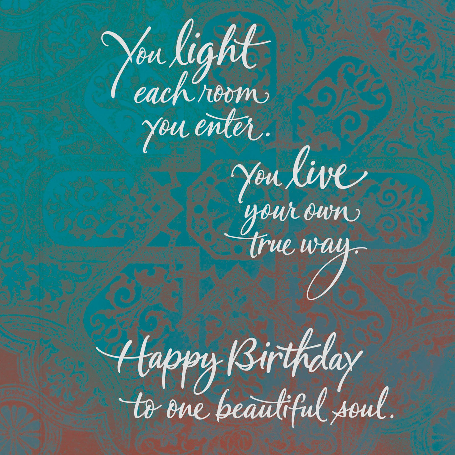 Black Woman in Pink Dress Birthday Card Sentiment image number 2