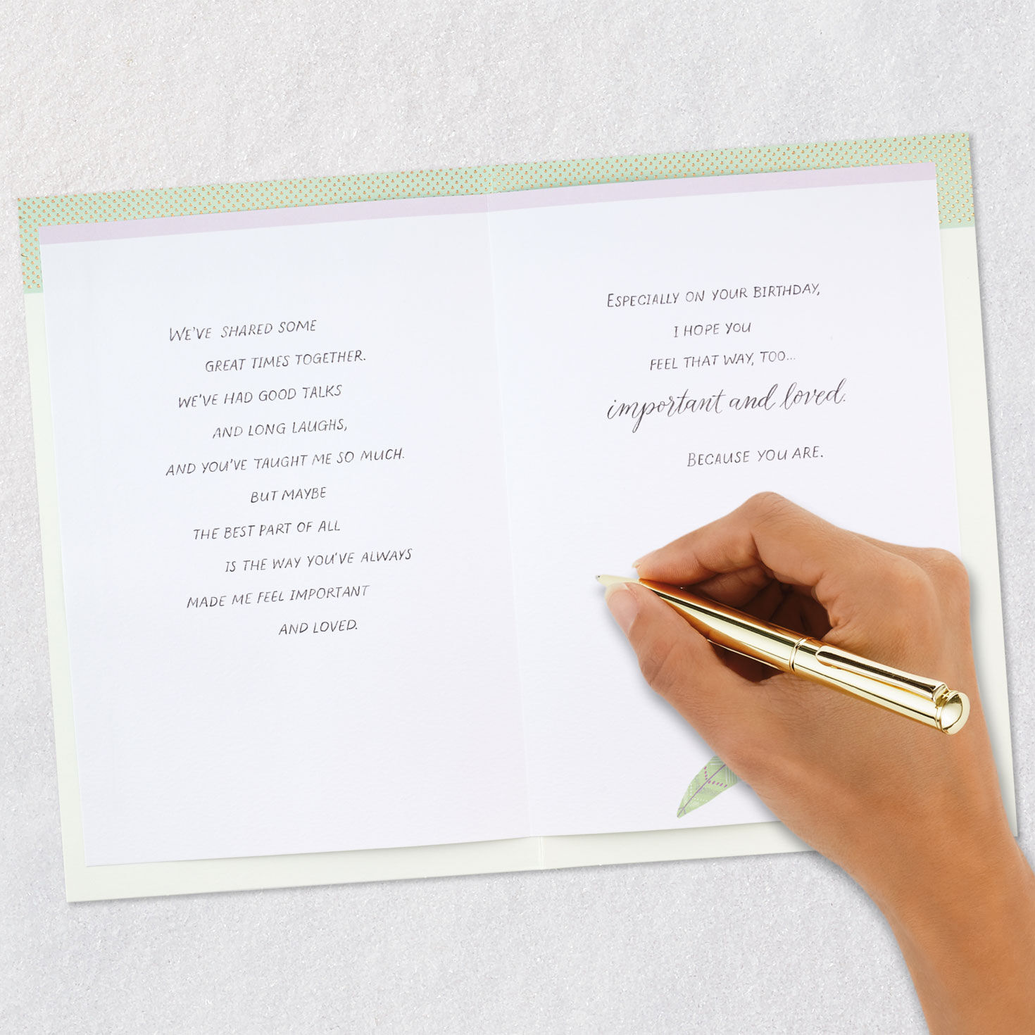 You Are Important and Loved Birthday Card for Wife, , large image number 7