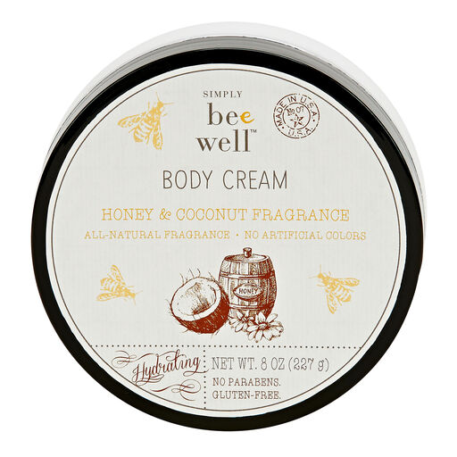 Simply Be Well Honey & Coconut Body Cream, 8 oz., 