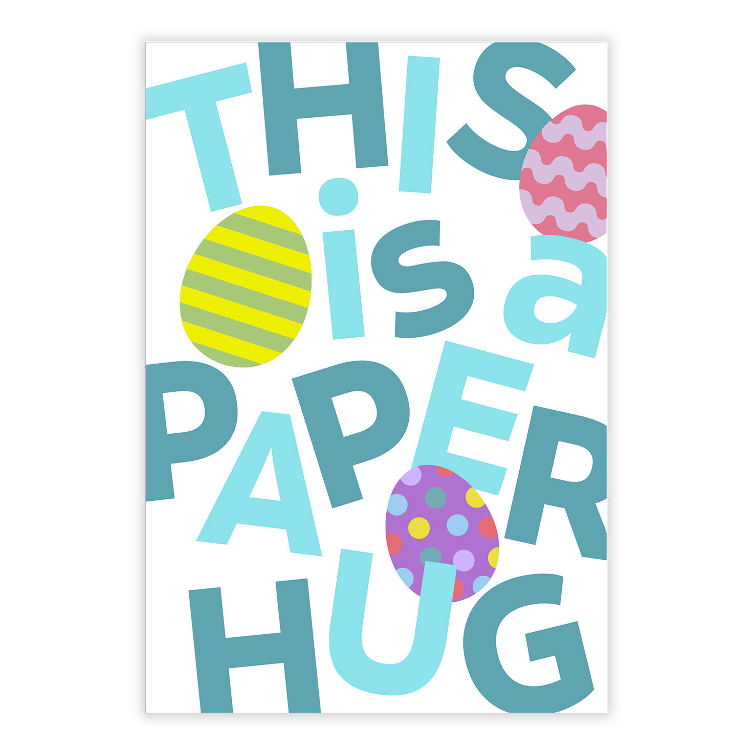 Paper Hug Easter eCard, , large image number 2