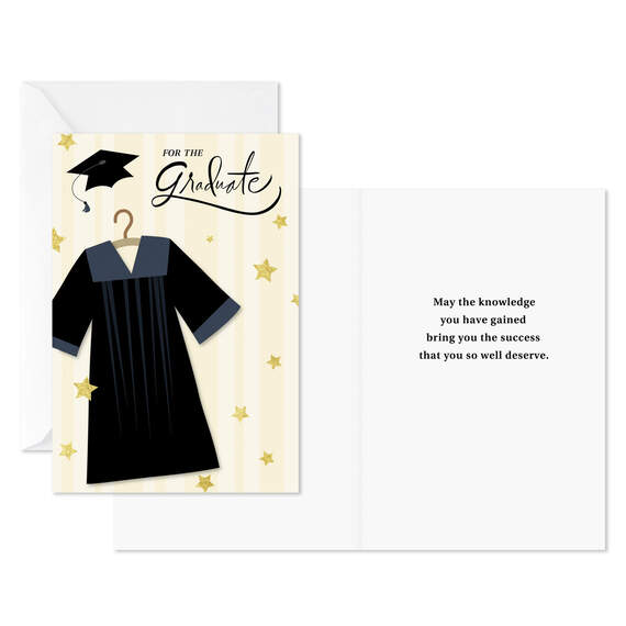 Wishes for Success Assorted Graduation Cards, Pack of 8, , large image number 3