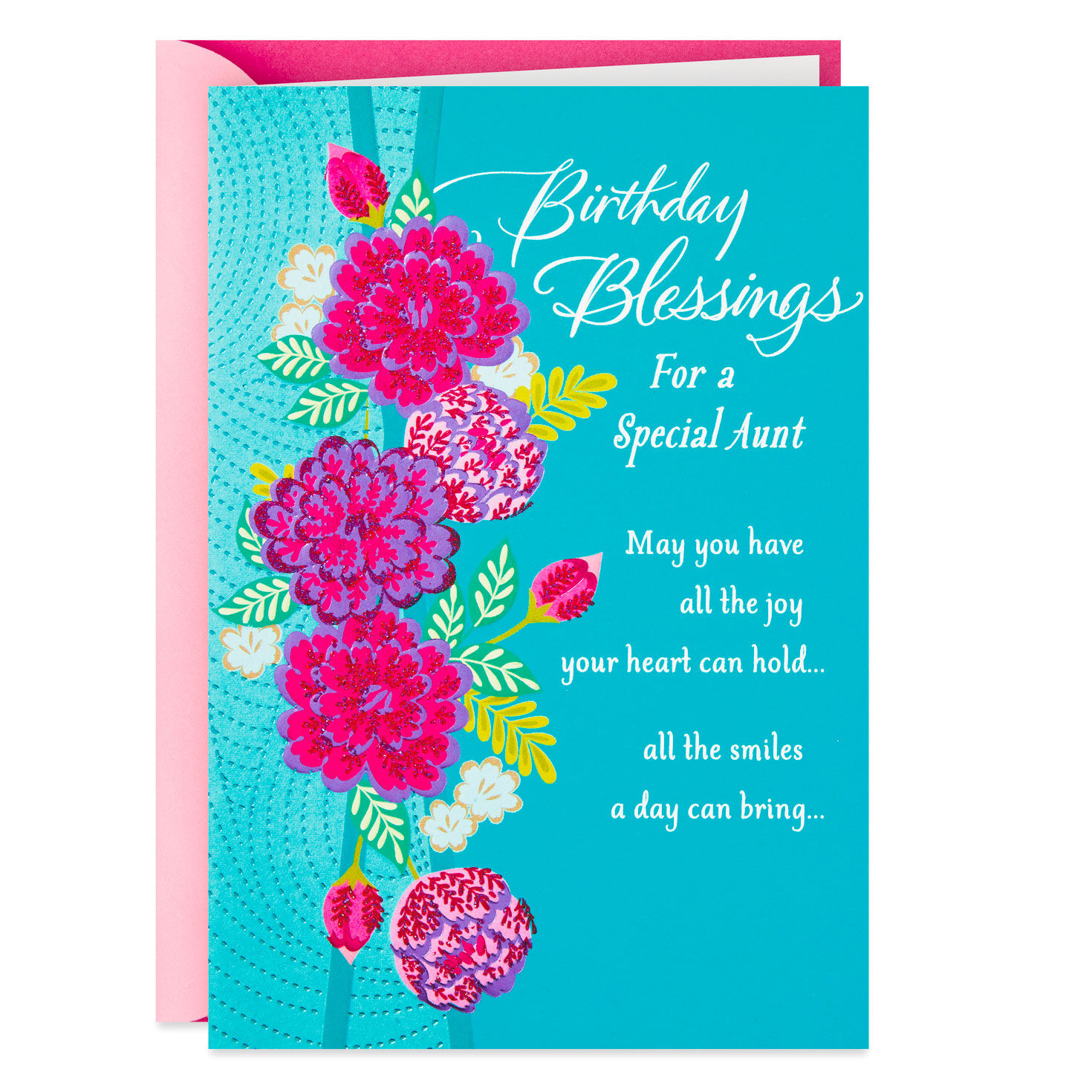 All the Joy Your Heart Can Hold Religious Birthday Card for Aunt - Greeting  Cards - Hallmark