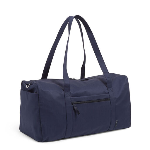 Vera Bradley Large Travel Duffel Bag in Classic Navy, 