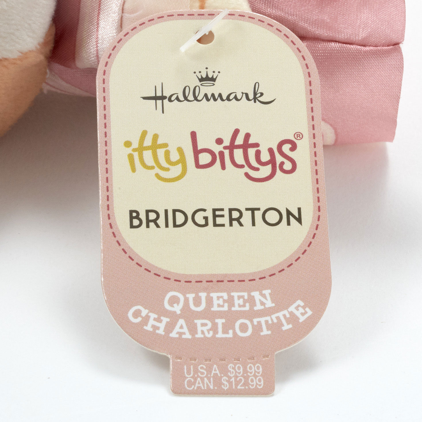 Bridgerton Queen Charlotte Plush itty bittys closeup view image number 5