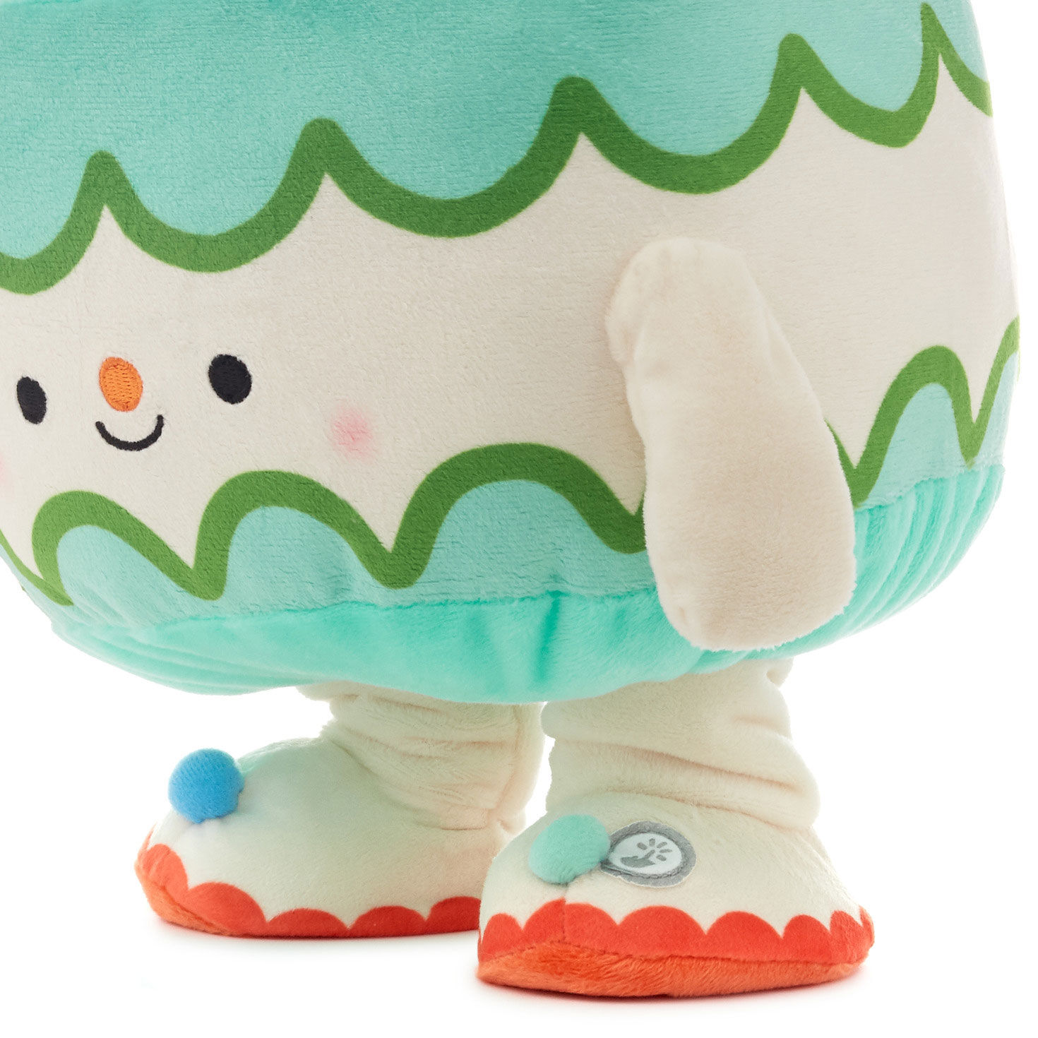 Birthday Cake With Candle Plush With Sound and Motion, 12", , large image number 4