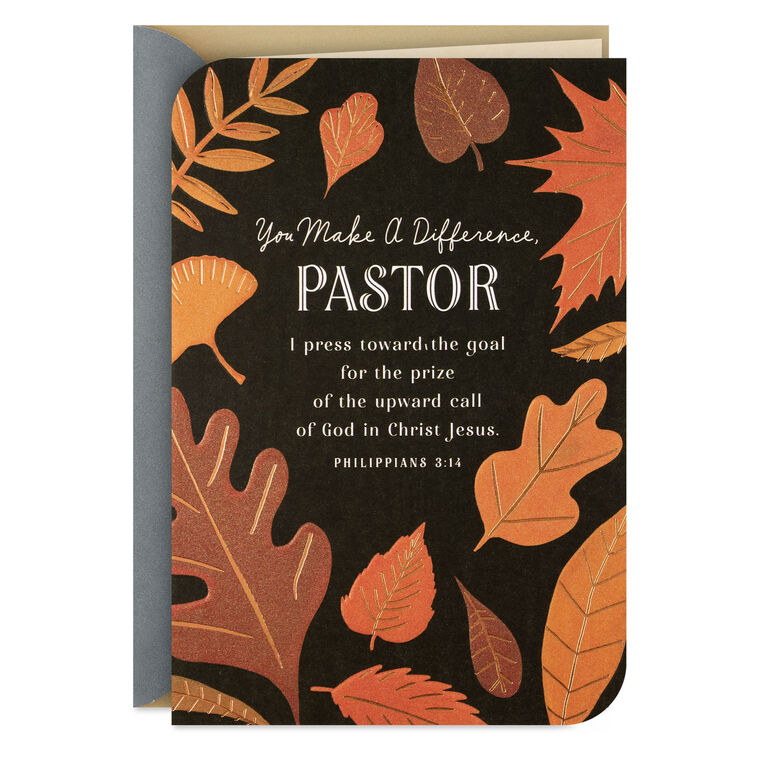 So Deeply Grateful for You Clergy Appreciation Card for Pastor