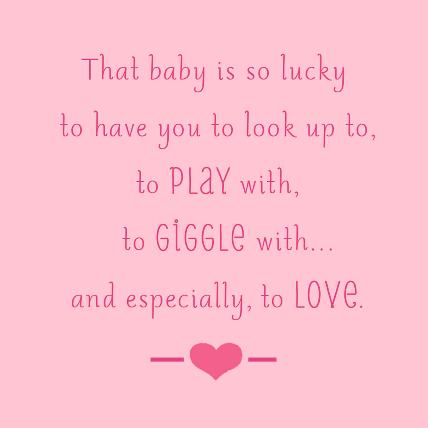 Congratulations on Becoming a Big Sister Card