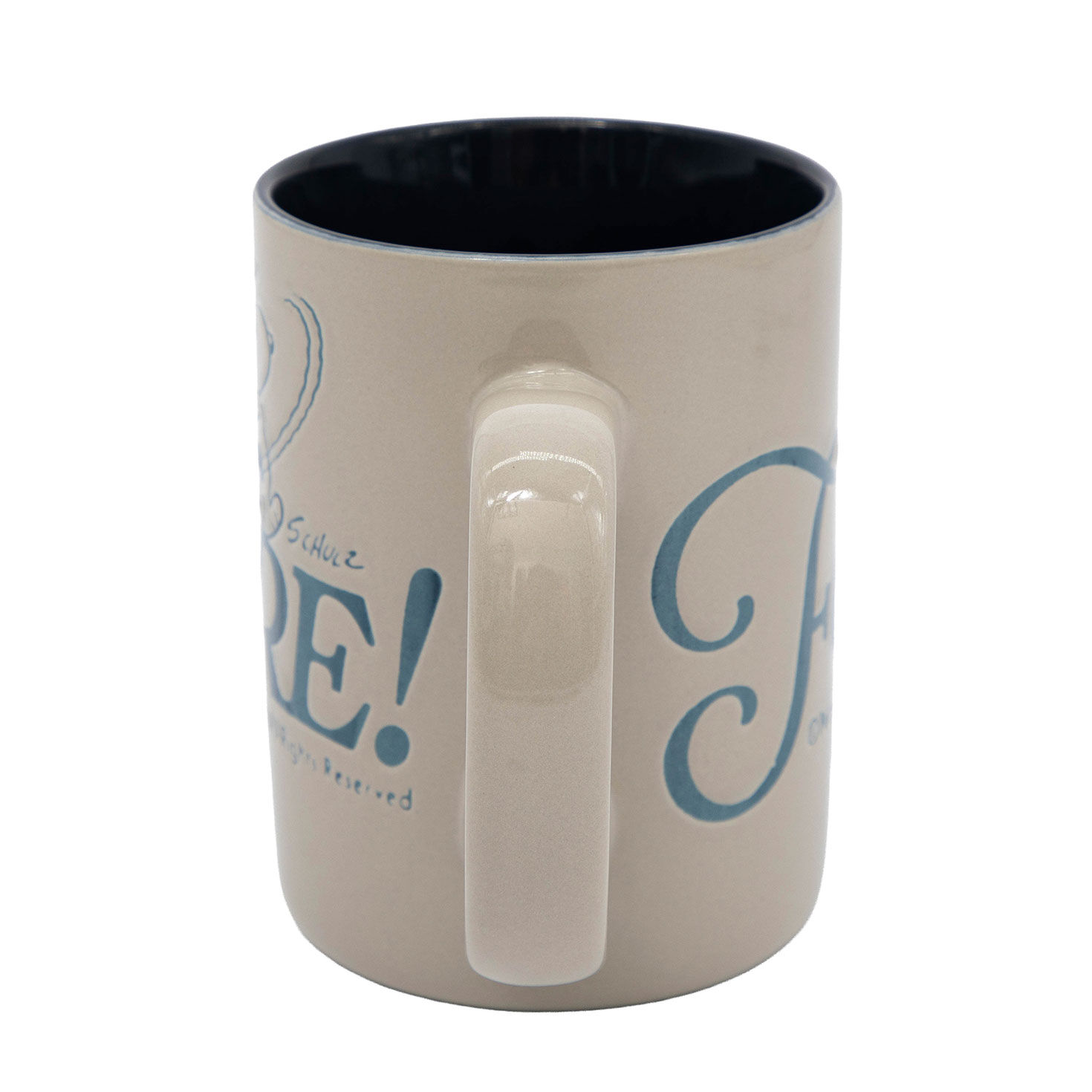 Peanuts Snoopy Blue Golfing Snoopy Mug side image number 4
