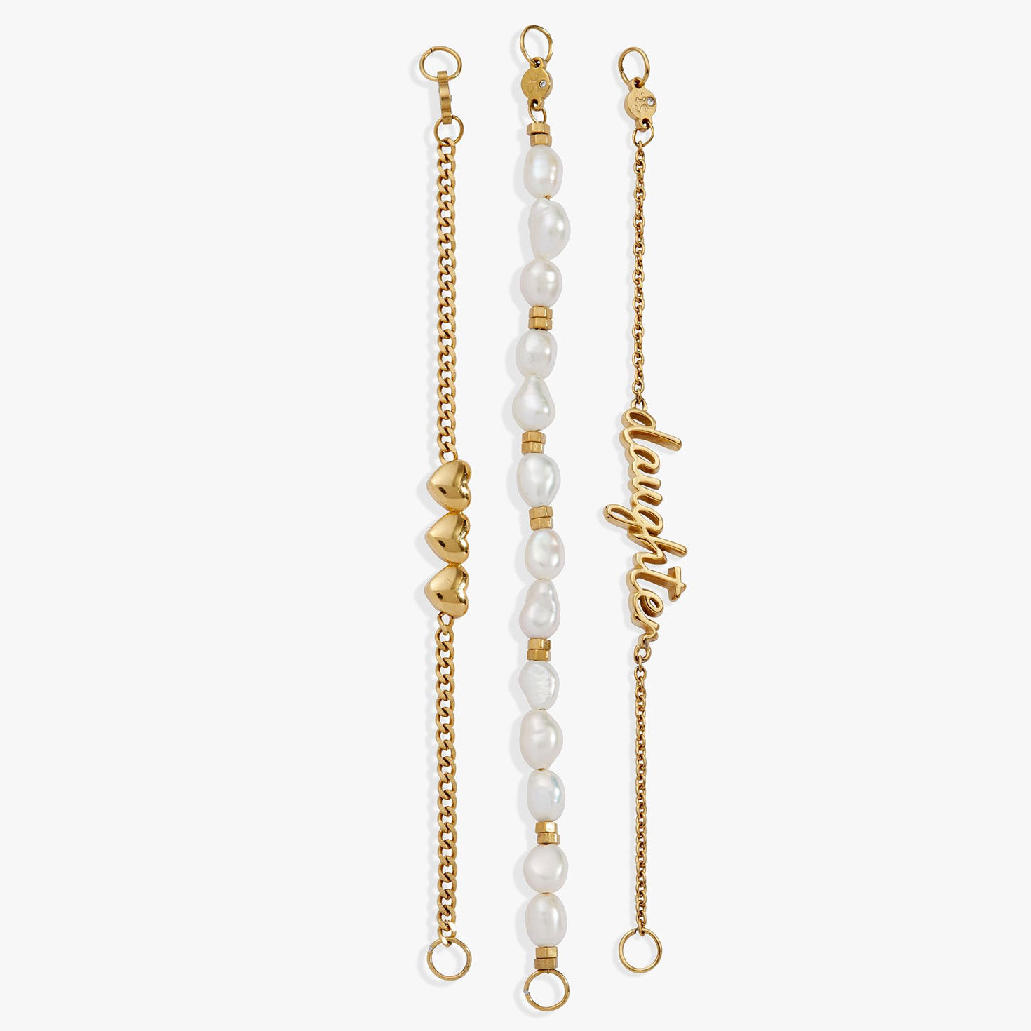 Alex And Ani Daughter 'Home Is Where The Heart Is' Stranded&trade; Bracelet Set detail image number 2