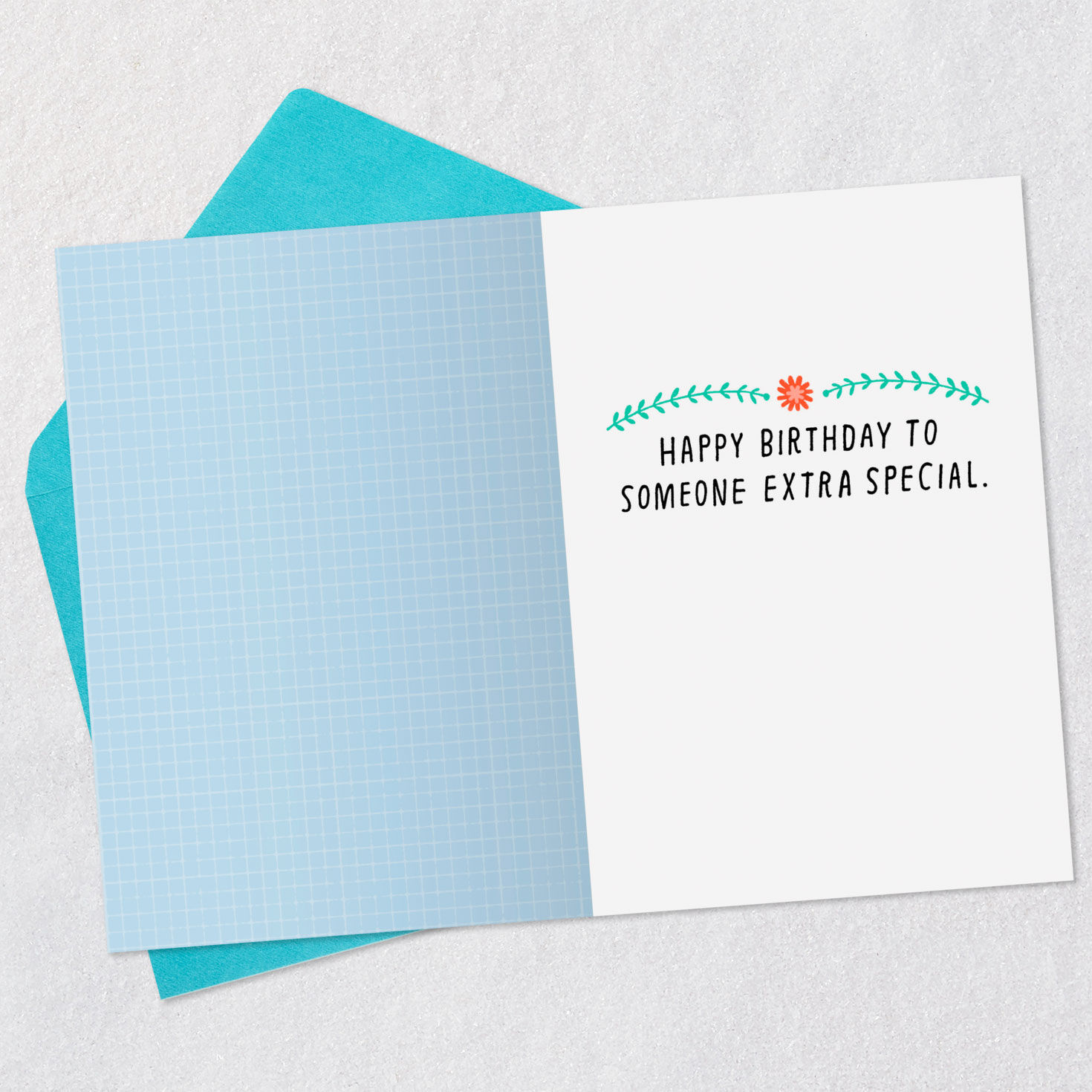 Pocket Dress Birthday Card for Her Open card with envelope image number 3