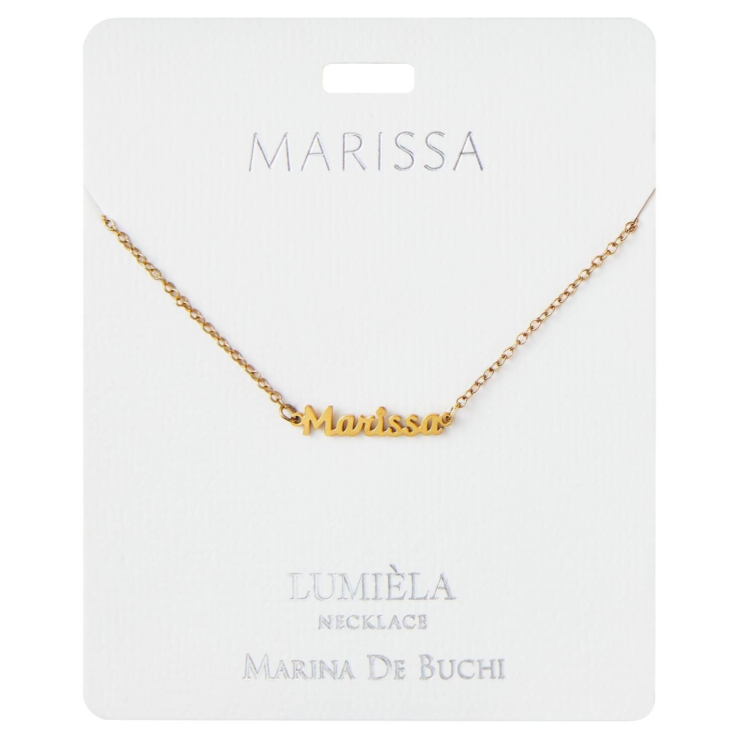 Megan Script Name Necklace, 20 