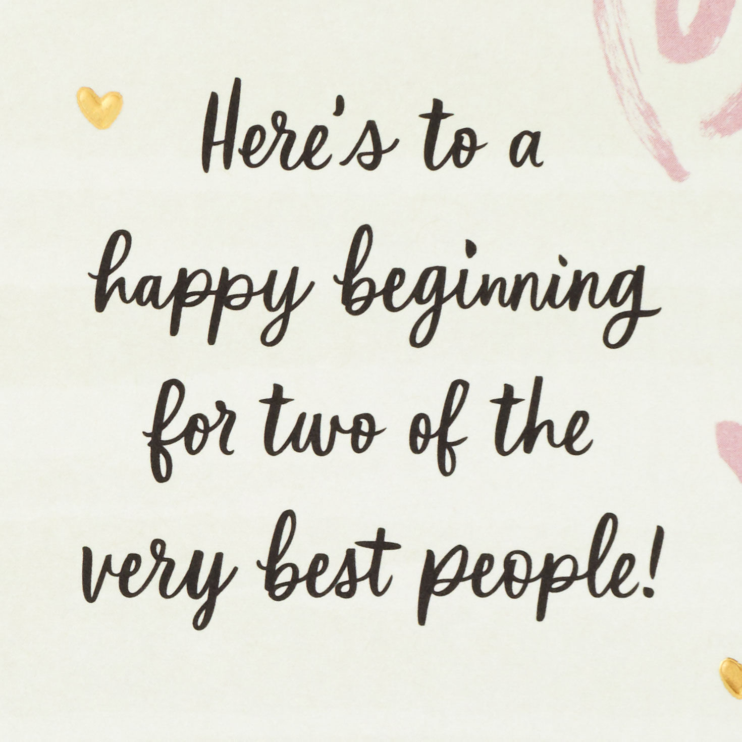 Love and Happiness Wedding Card for Couple, , large image number 2