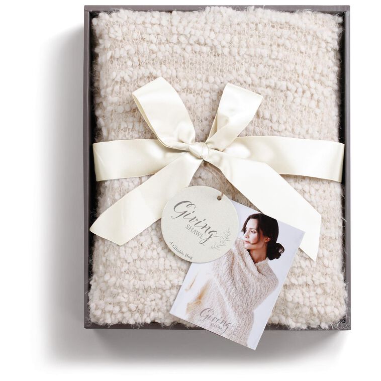 Cream Giving Shawl