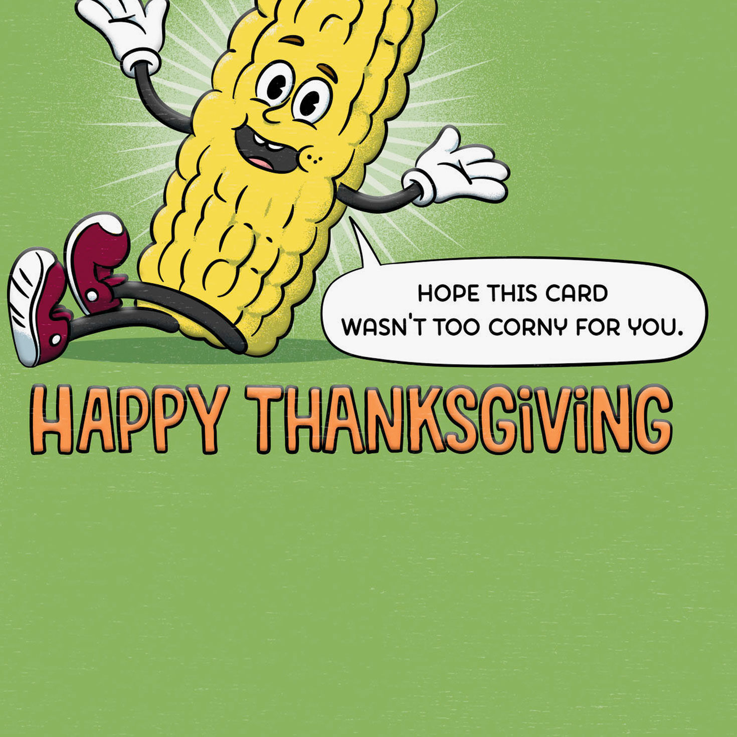 Funny Food Puns Thanksgiving Card Sentiment image number 3