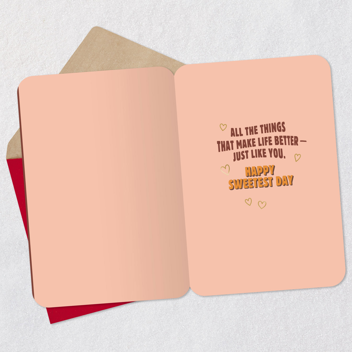 You Make Life Better Sweetest Day Card for only USD 3.99 | Hallmark