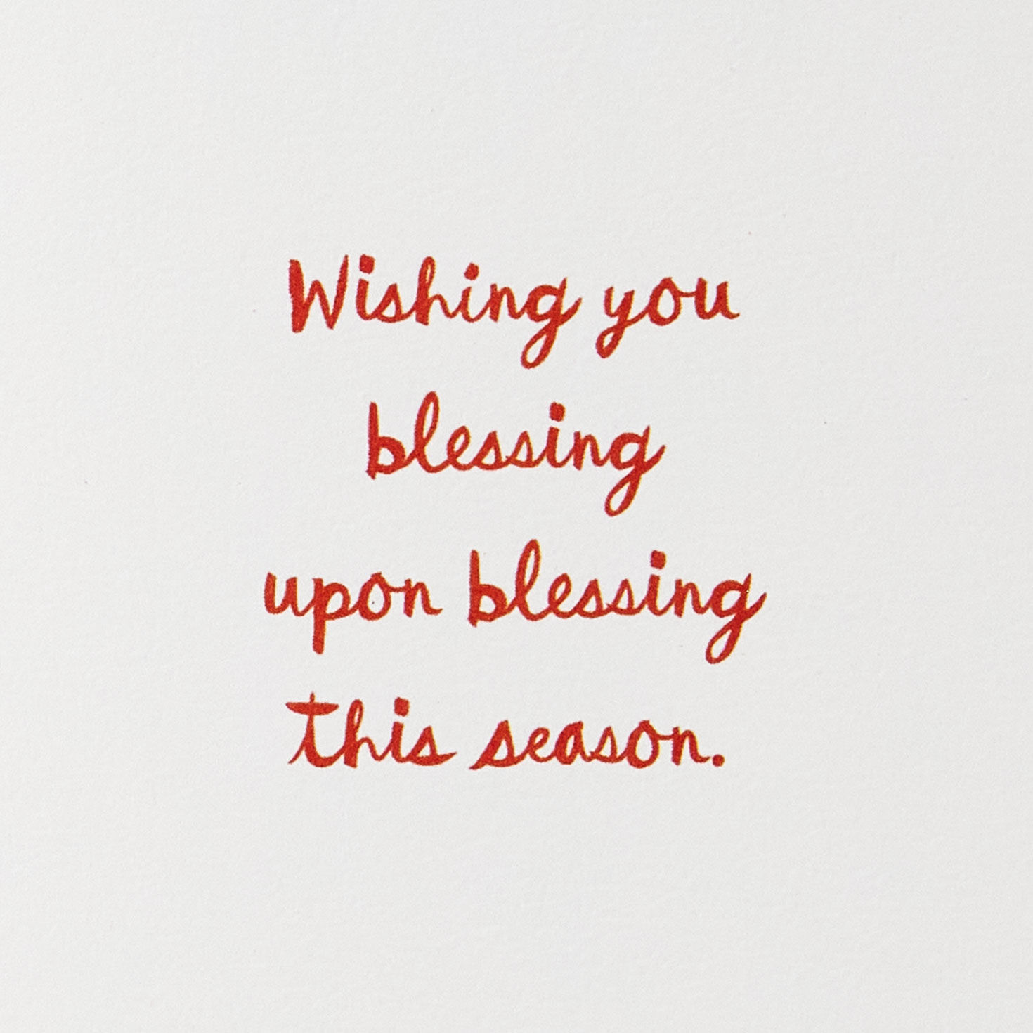 Snowman and Cardinal Religious Christmas Card Sentiment image number 3