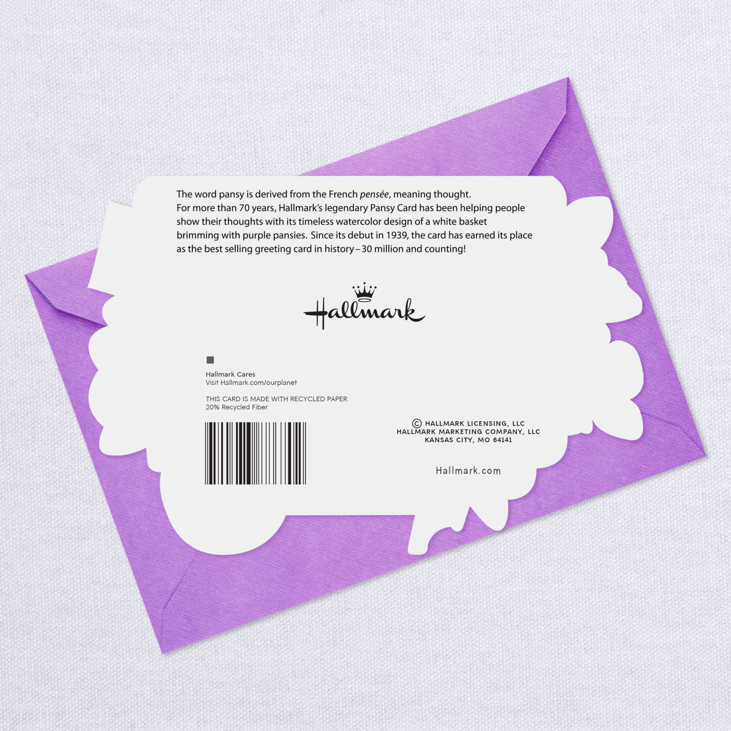 Pansy Thinking of You Card for only USD 2.99 | Hallmark