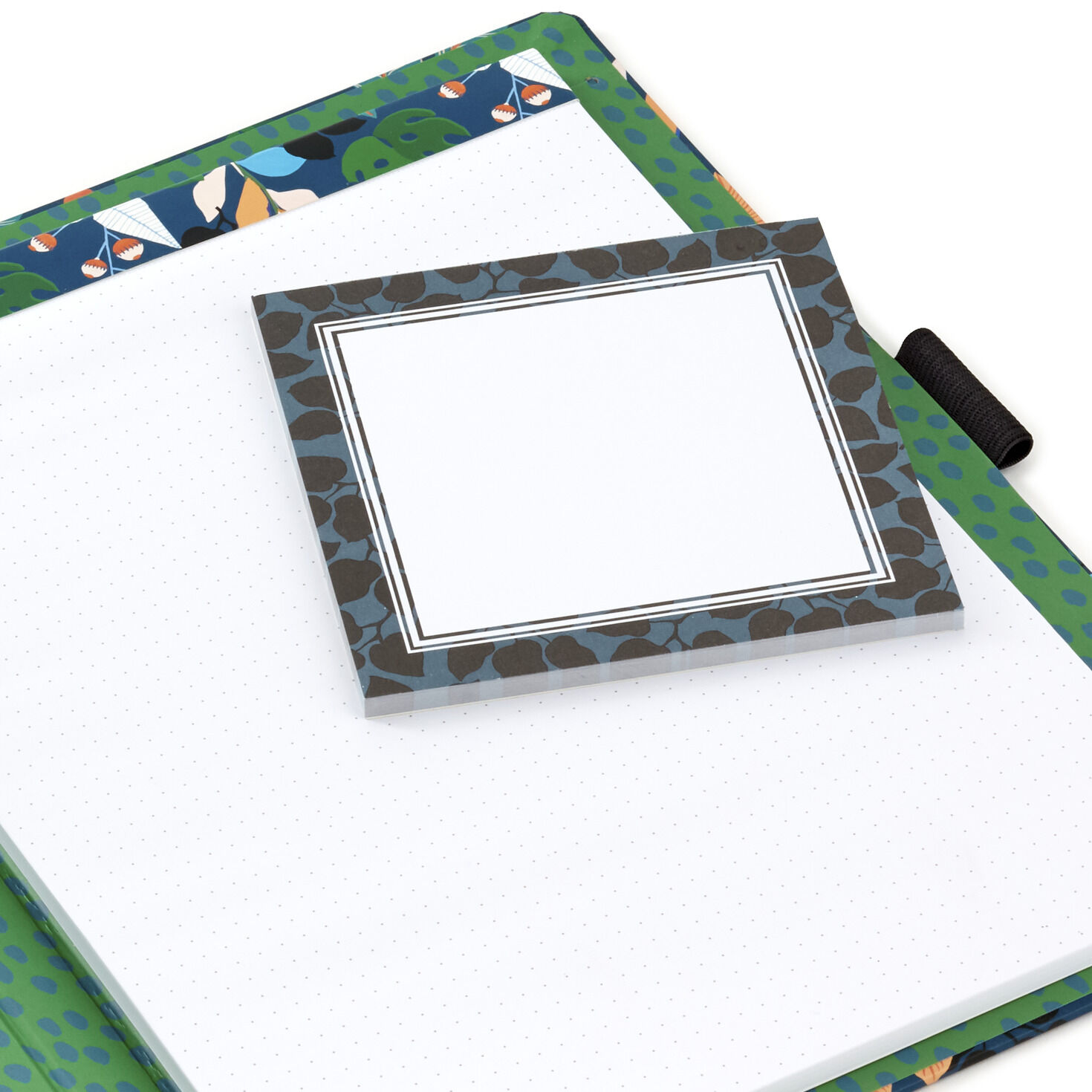 Floral Clipboard Folio and Memo Pad Set, , large image number 4