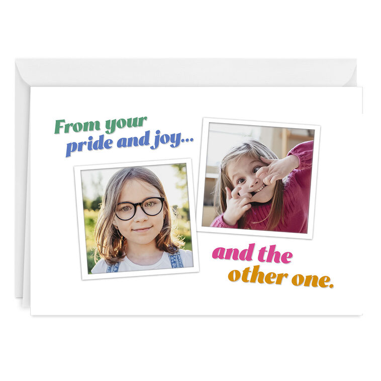 Your Pride and Joy Custom Mother's Day Card