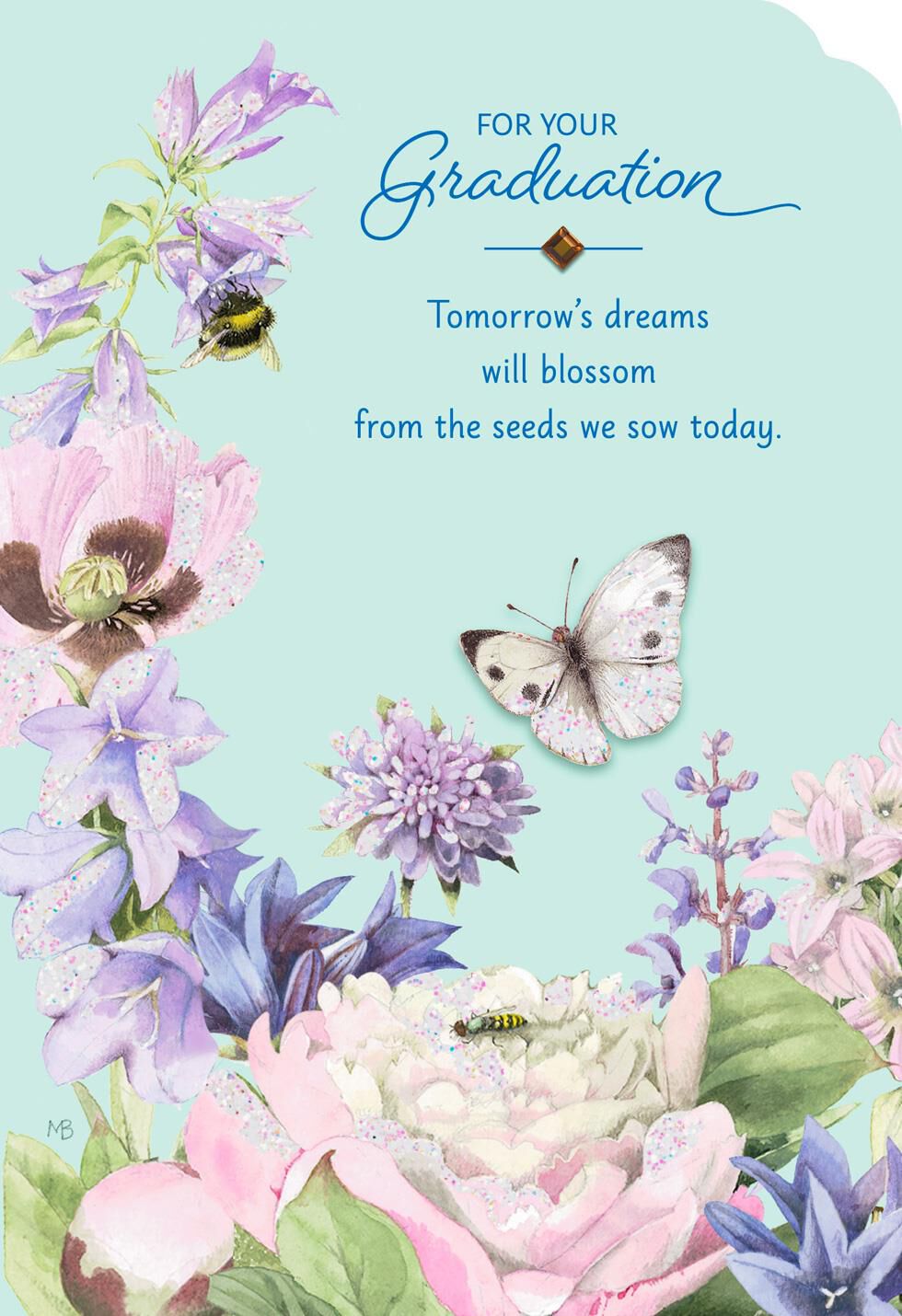 Marjolein Bastin Dreams Blossom Graduation Card