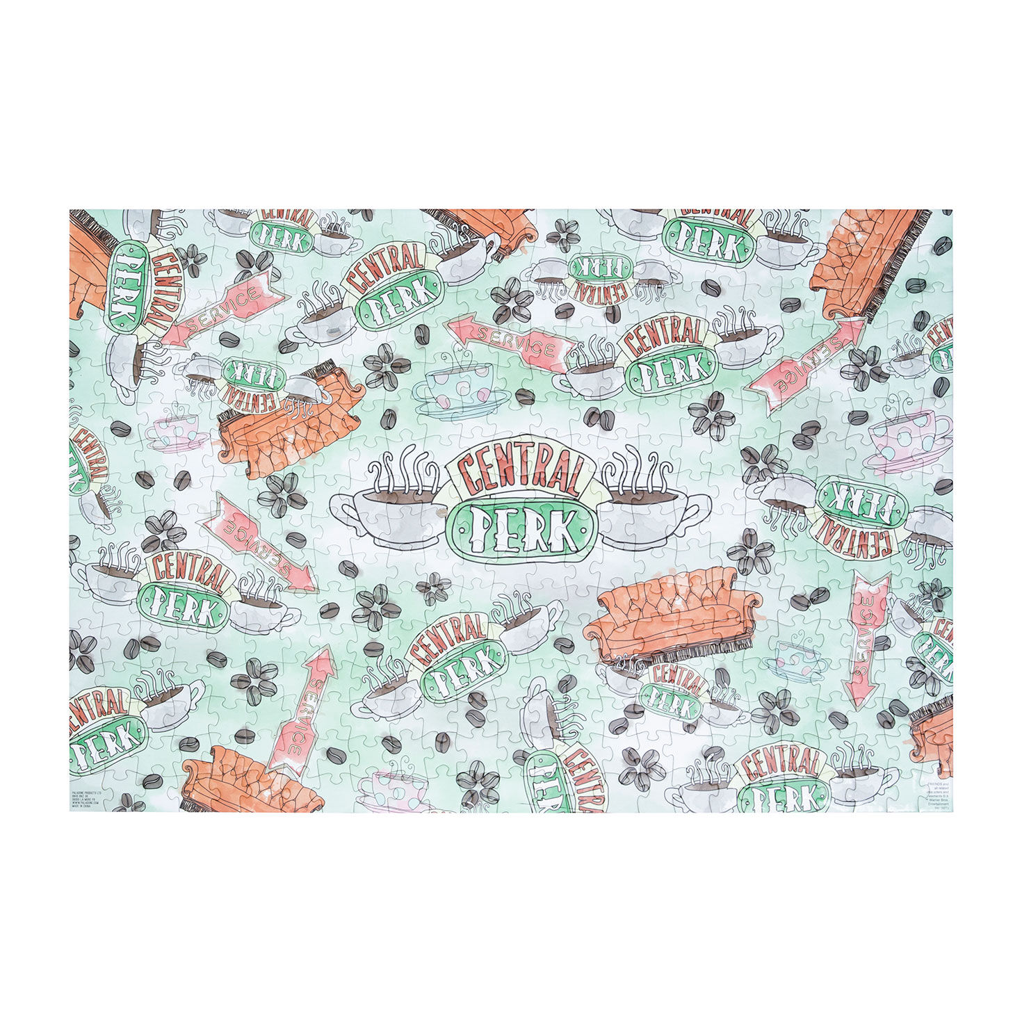 Friends Tv Show Central Perk 400 Piece Puzzle Puzzles Games Hallmark