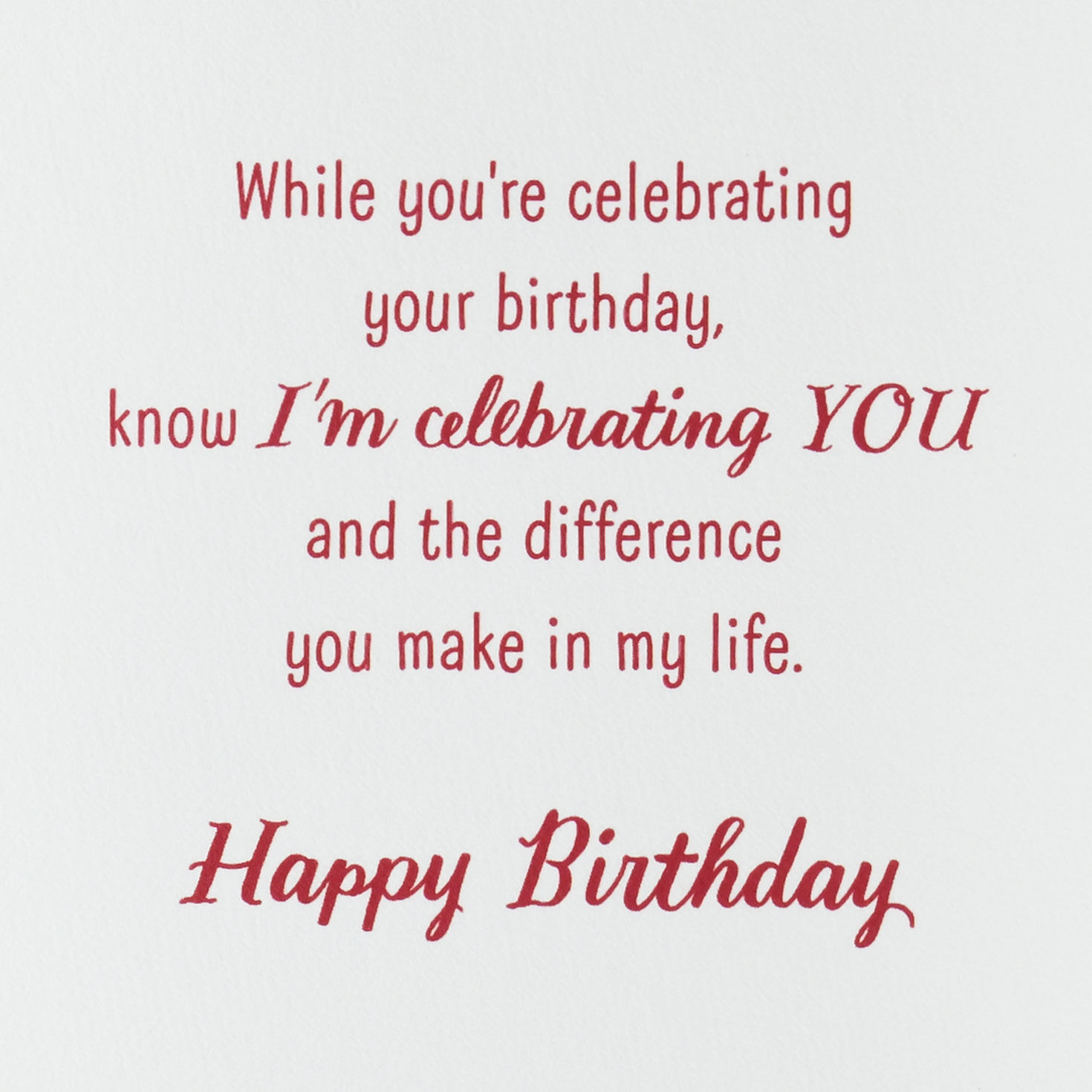 Thanks for Always Being There Birthday Card for only USD 6.99 | Hallmark