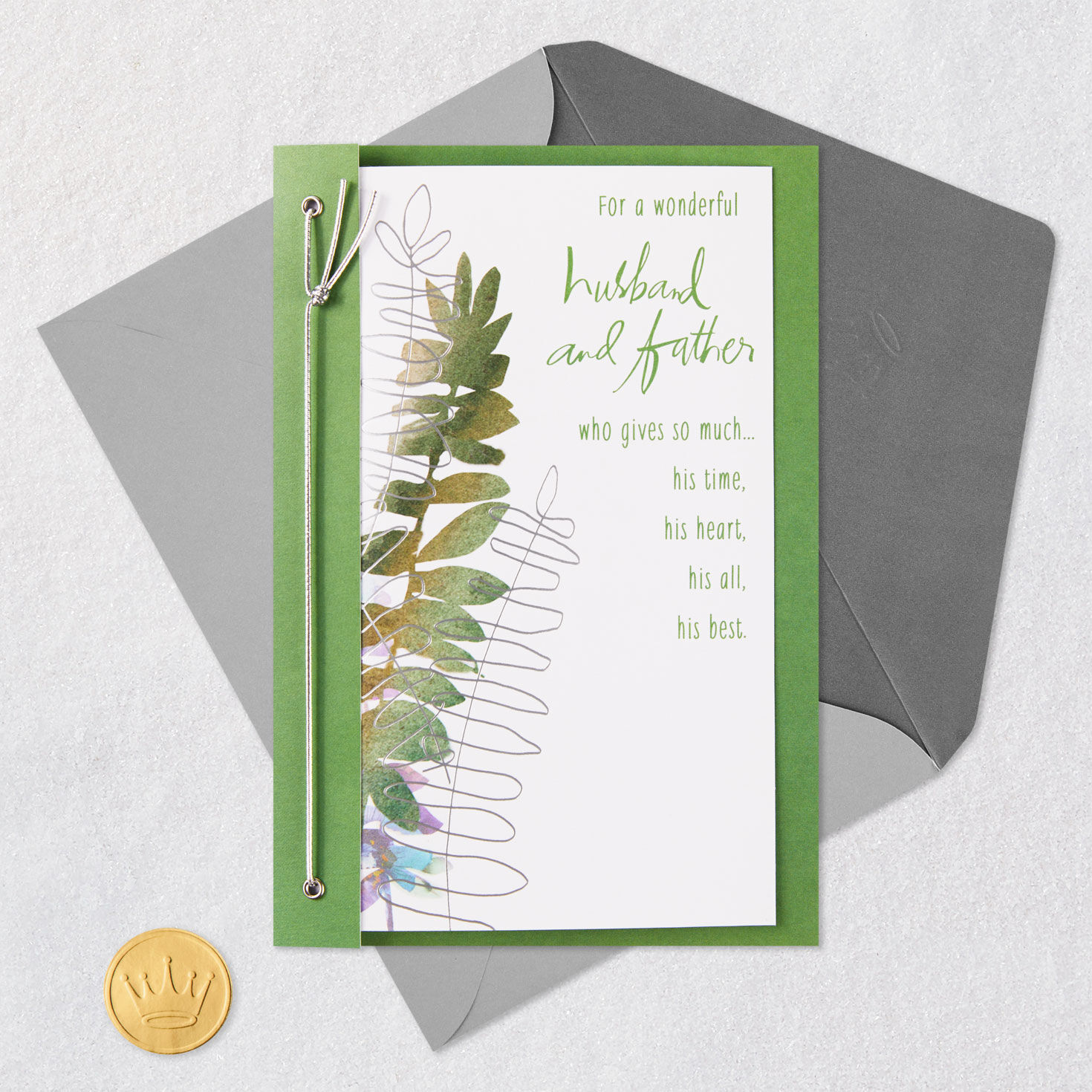 You Give So Much Father's Day Card for Husband, , large image number 6