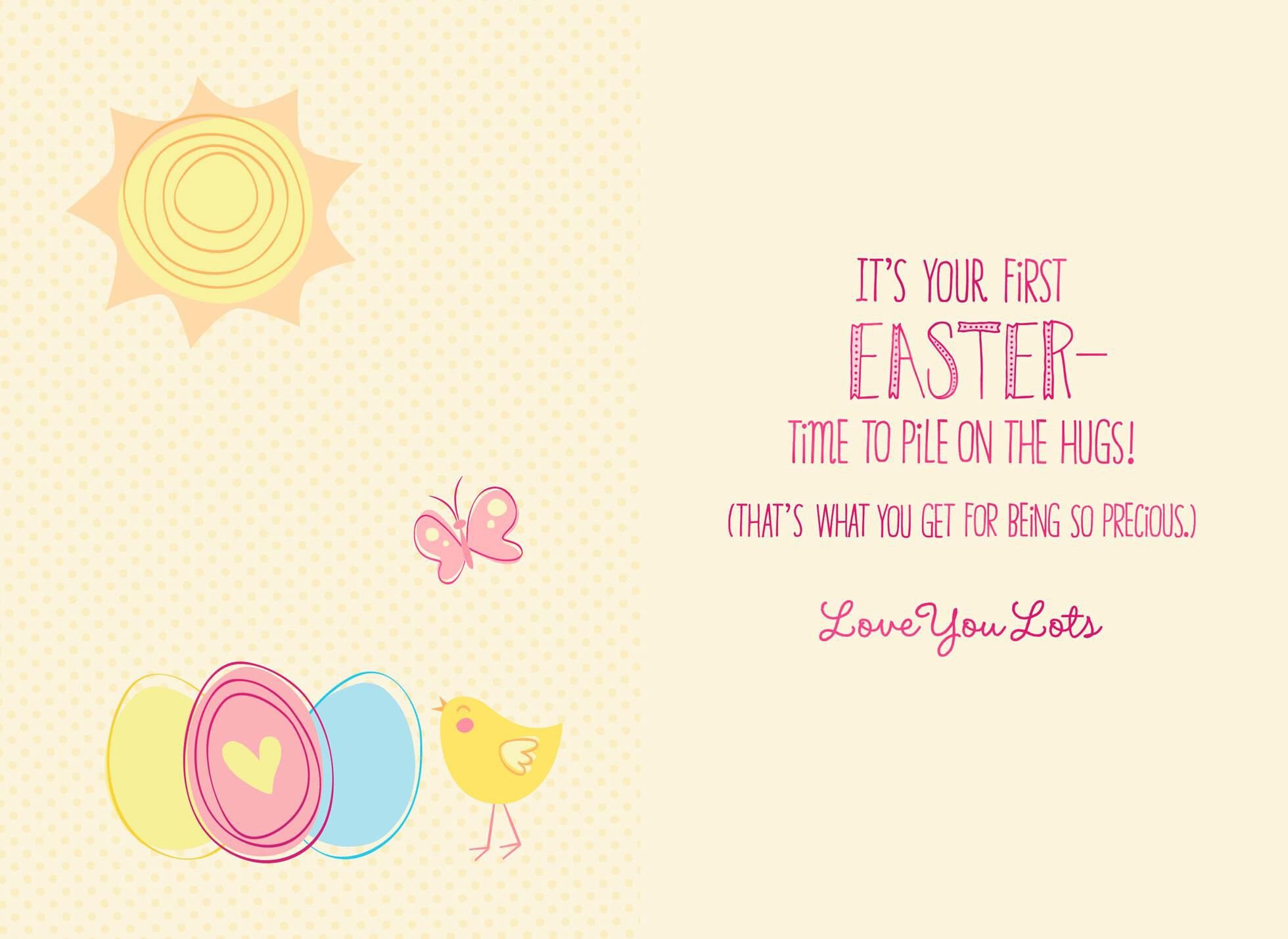 Looney Tunes™ Tweety™ Pile on the Hugs Easter Card for Granddaughter
