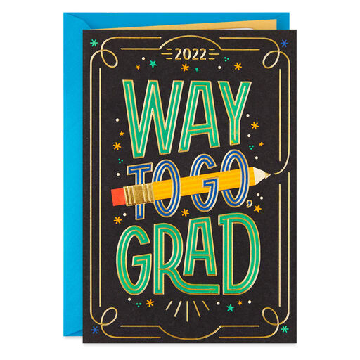 Way to Go 2022 Graduation Card, 